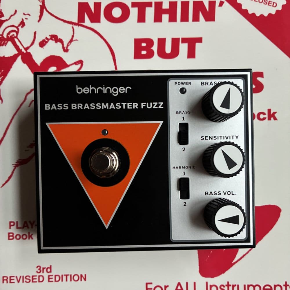 Behringer Bass Brassmaster Fuzz for guitar