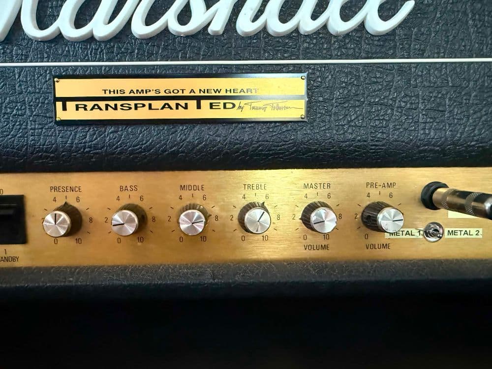 Marshall JMP 2203 Folkesson modded Metal