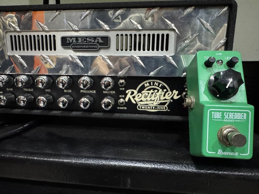 TS-808 MINI + MINI RECTIFIER 25w
