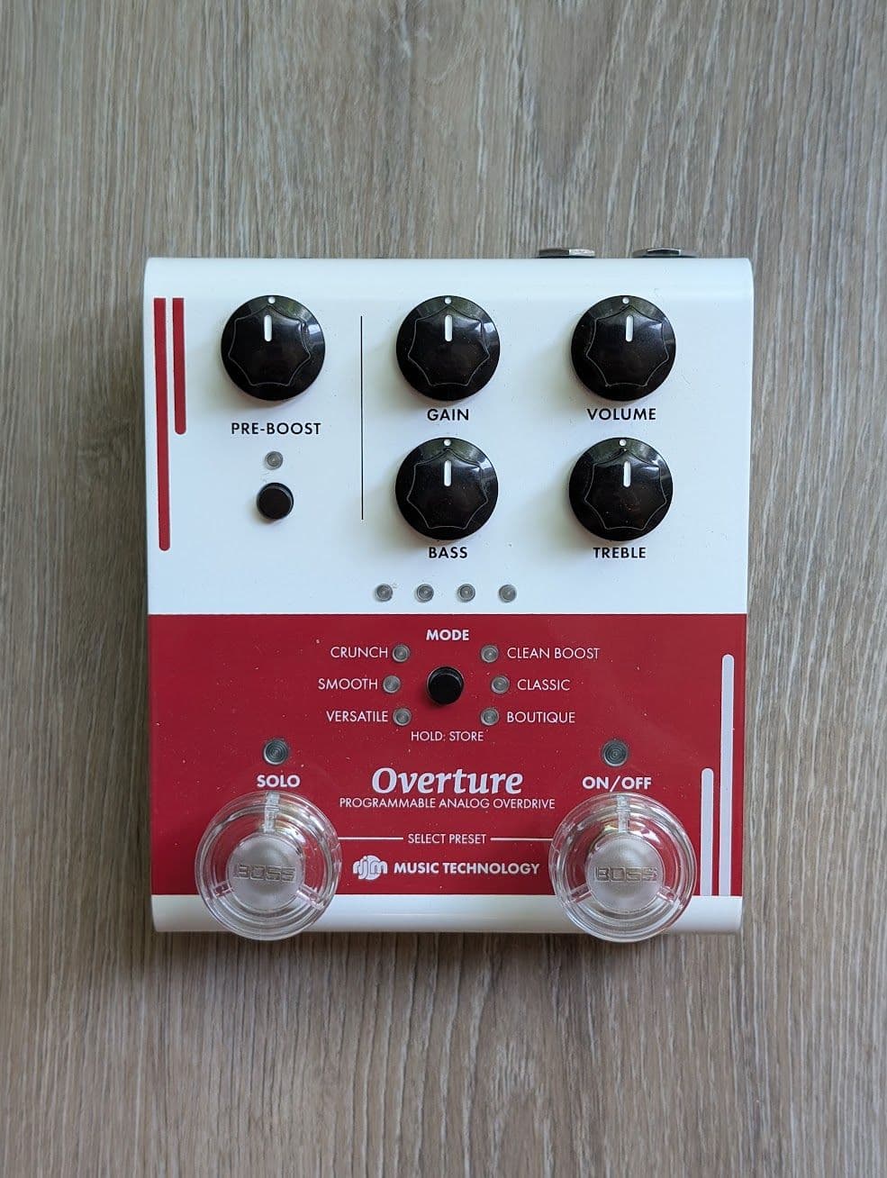 RJM Overture Programmable Analog Overdrive