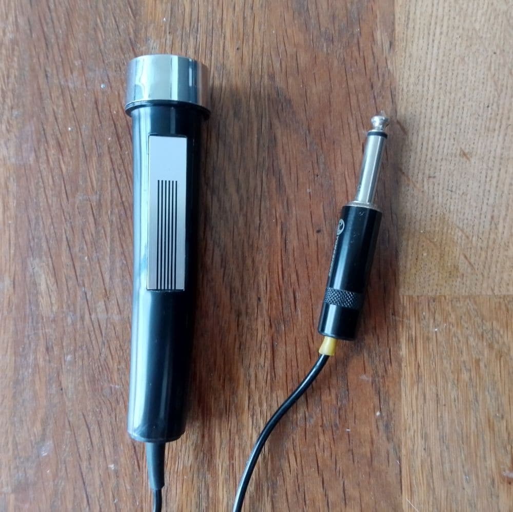 Blaupunkt CR 4073 Dynamic Microphone 1970s, Germany - IR Pack Featuring Echolette, Peerless, CTS, Goodmans, Dynacord, IREL, Pearl, Guyatone, Coron, Altec, Celestion Speakers