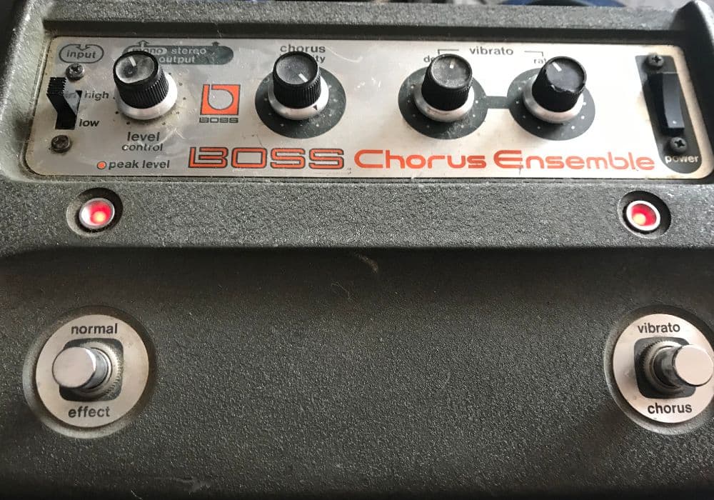 BOSS CE1 CHORUS VIBE BYPASS IR