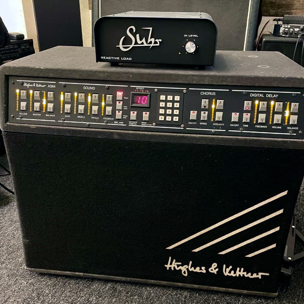 "The Time Machine": Hughes & Kettner AS 64, 1980s, DI