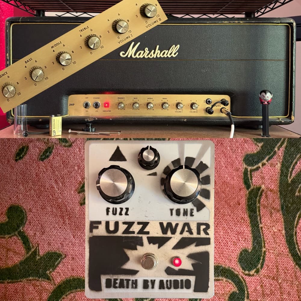 DBA Fuzz War - 1973 Marshall JMP Super Lead 100w MKII