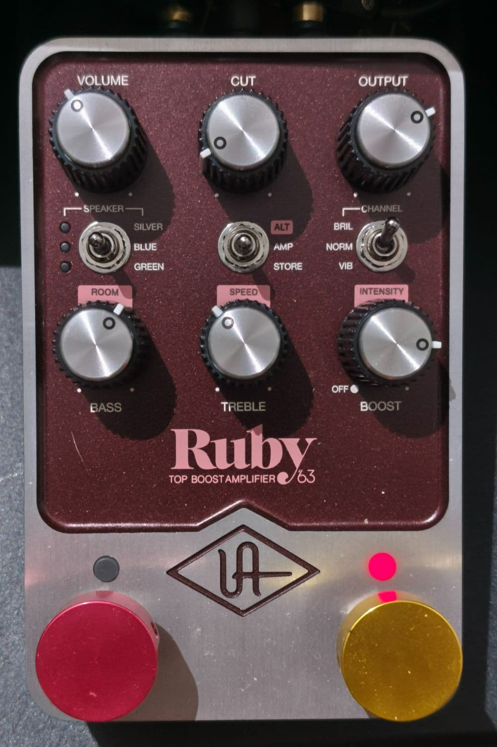 UAFX RUBY'63 TOP BOOST AMPLIFIER PEDAL