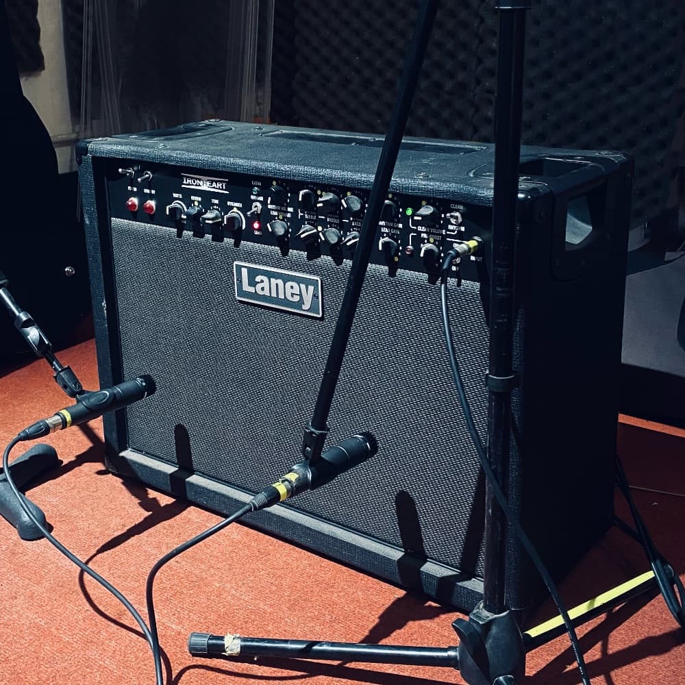 Laney IRT60-212 - Maxon OD808 - SM57