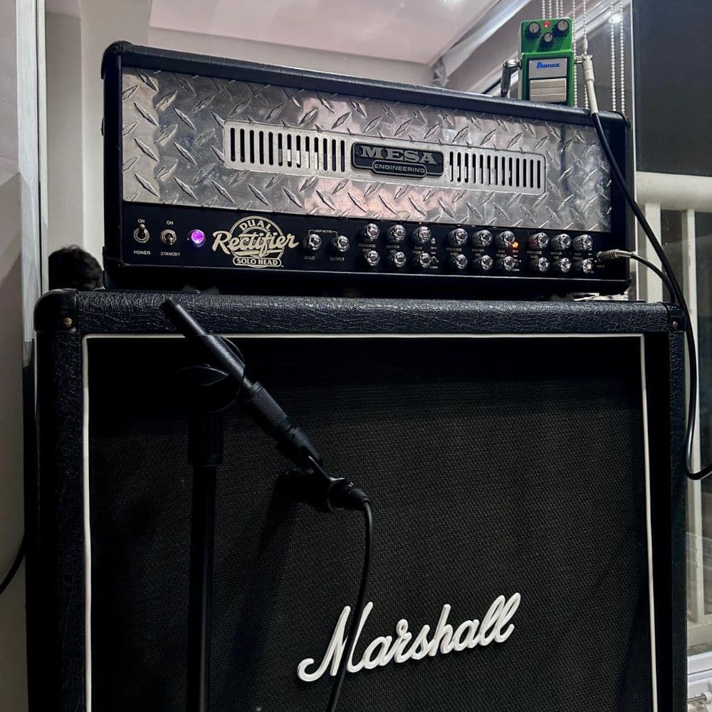 Dual Rectifier Full Rig TS9/SD1 Marshall 1960BV SM57