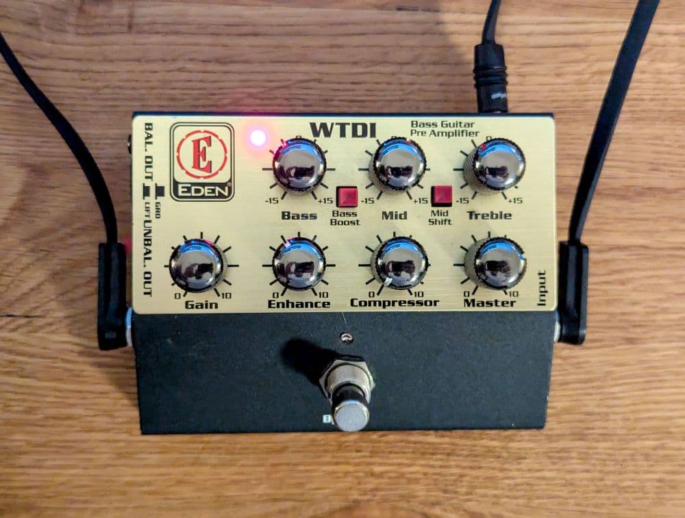 EDEN WTDI Bass Guitar Pre Amplifier