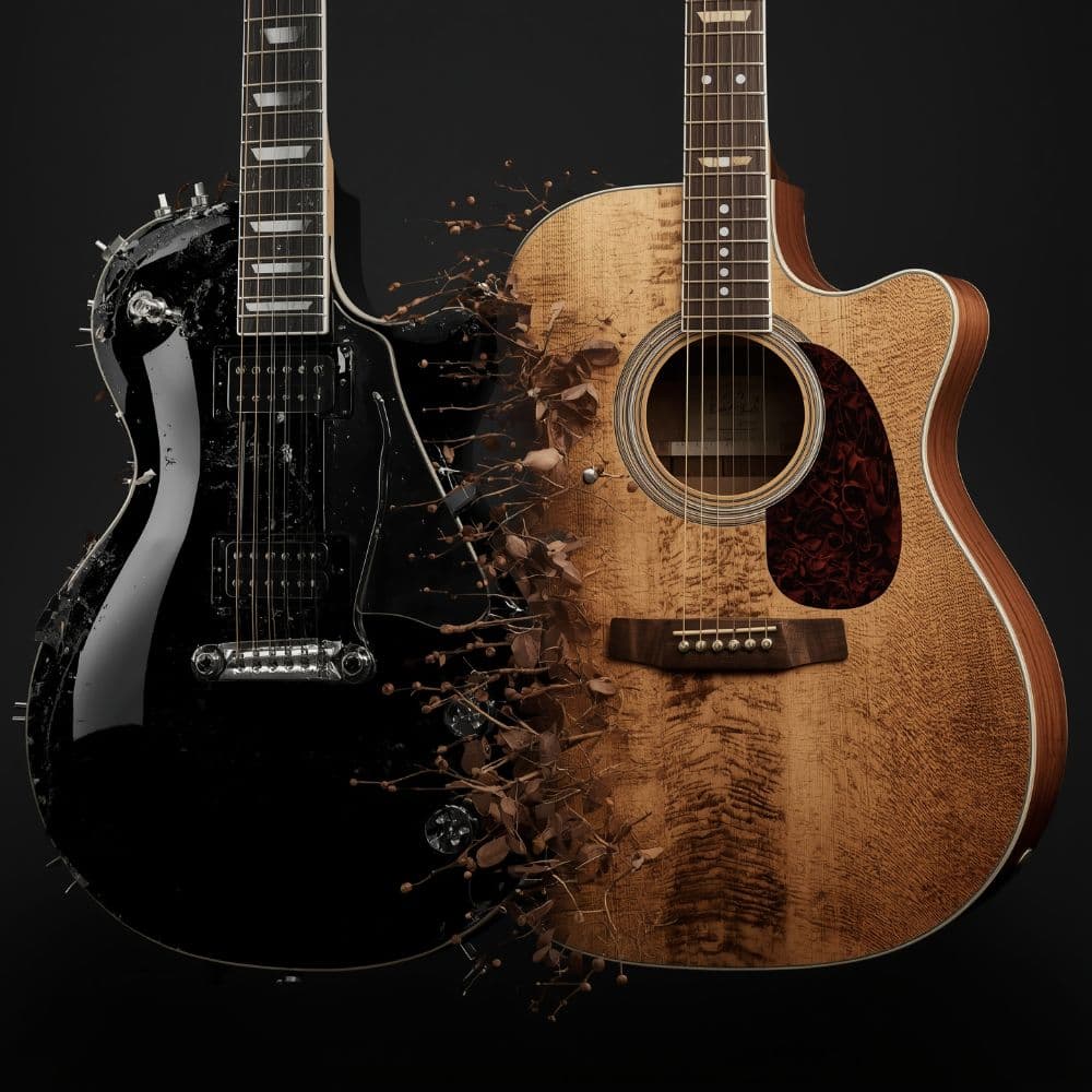 Acoustic Sim SuperStrato Humbucker Bridge - Ren