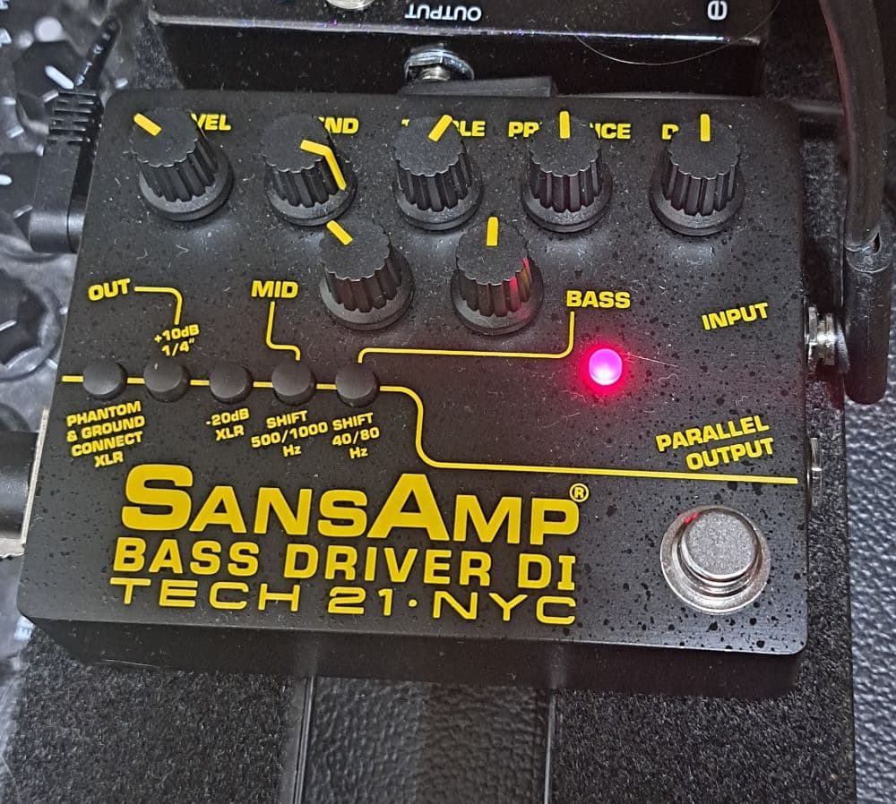 SansAmp Bass Driver DI Pedal