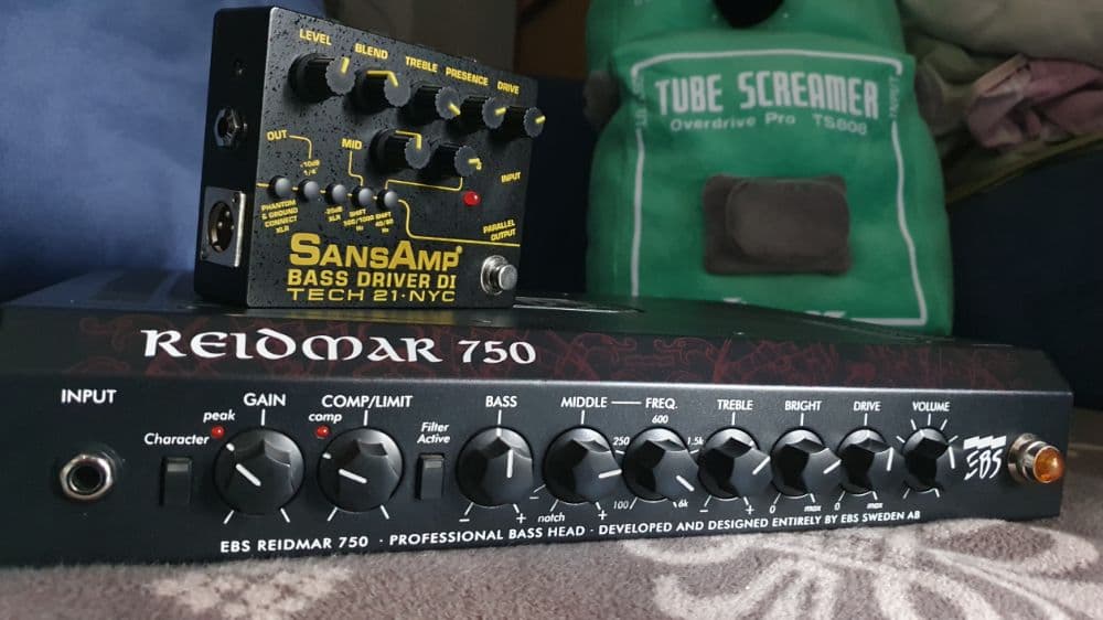 Reidmar + Sansamp Tech21 Bass Driver DI