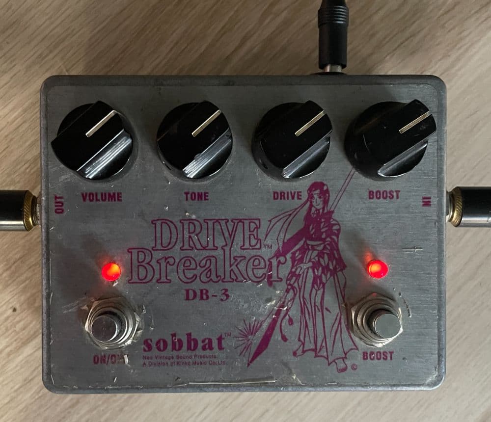 Sobbat Drive Breaker DB-3 JAPANESE BOUTIQUE OVERDRIVE WITH BOOST