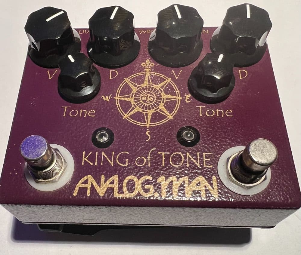 King of Tone ver4 Red side set to Boost