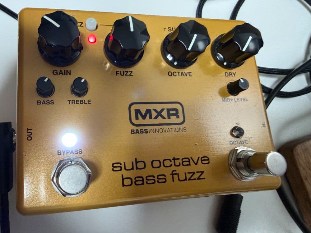 MXR Sub Octave Bass Fuzz 2025