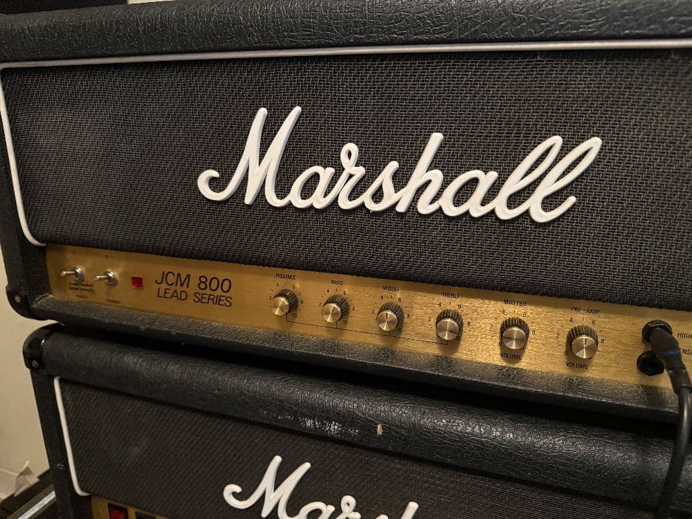 Marshall JCM 800 MK2 2203-1986+Tube Screamer