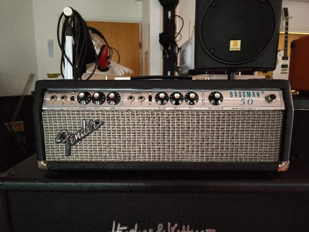 Modded Fender Bassman 50
