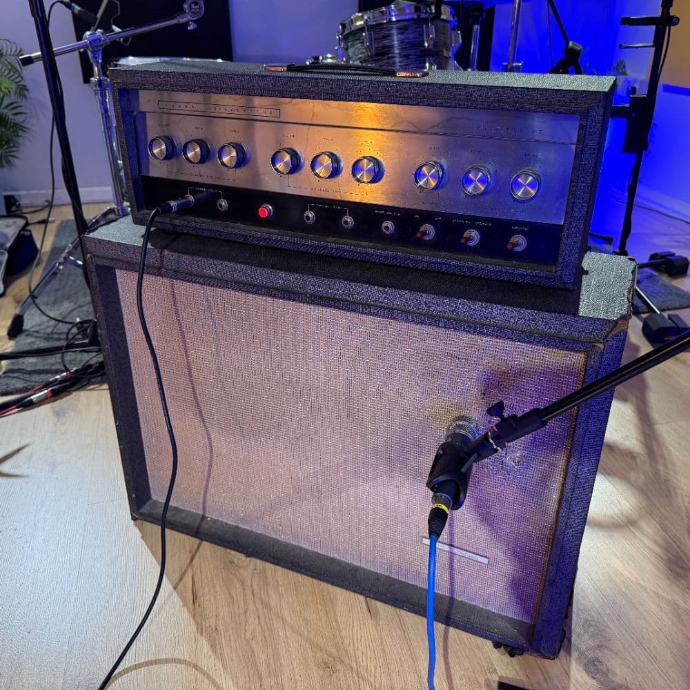 Silvertone 1484 + Twin 12 Cab + SM57 G3 B7 T8