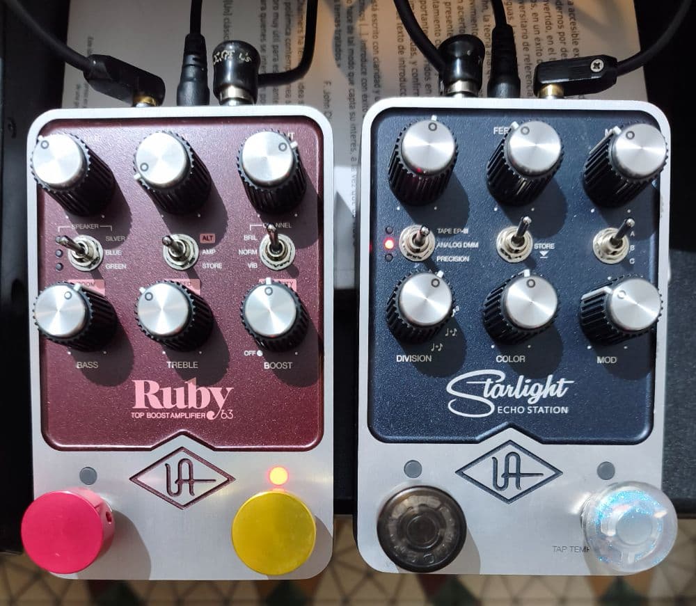 UAFX RUBY'63 TOP BOOST + STARLIGHT ECHO STATION