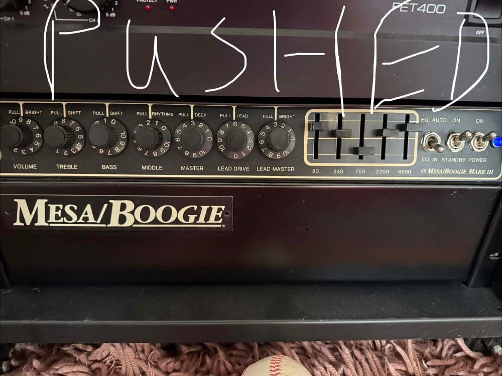 Mesa Boogie Mark III Red Stripe DI 7