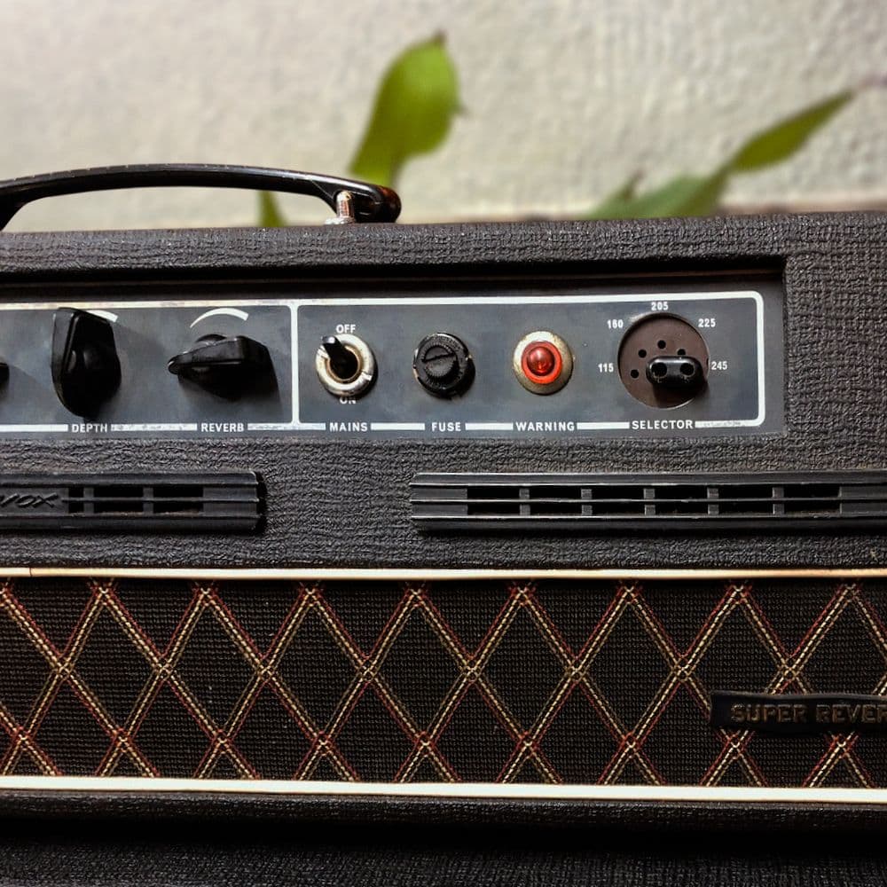 VOX AC10 SRT 1964 SILVER SPEAKERS