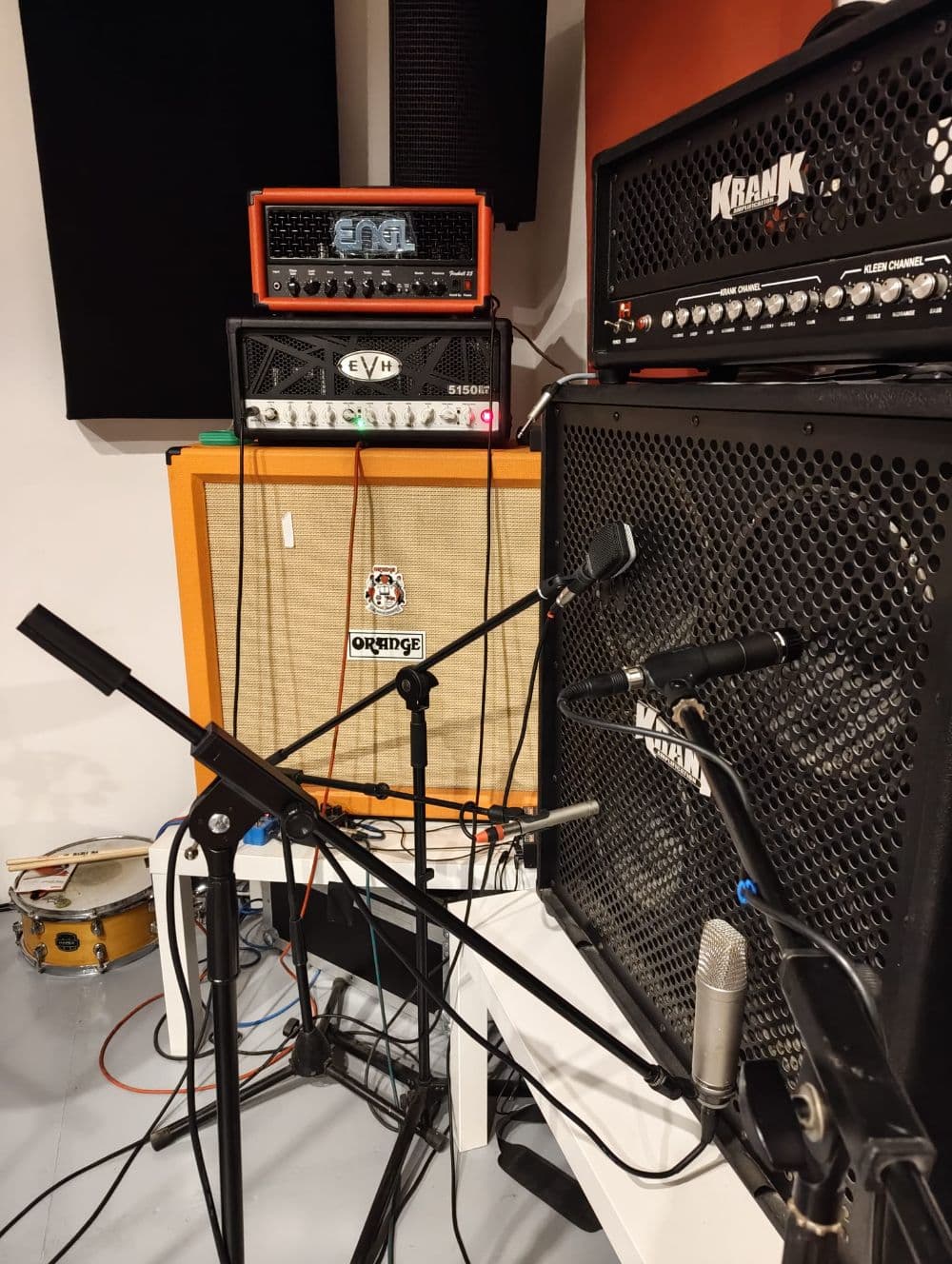 5153 RED and Blue + Krank Rev1 4x12 V12
