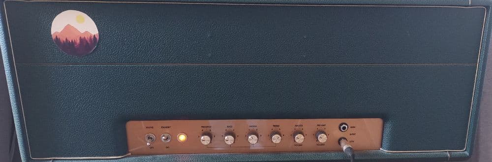 TAD 1959 SLP FR -- Eminence Legend, Sennheiser MK4 — Amp Head