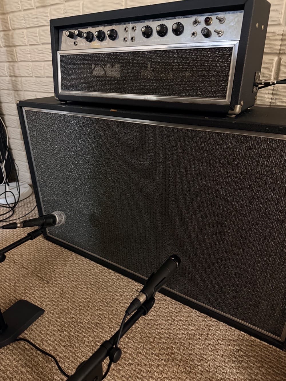 70s Alamo Paragon Super Reverb 7 + 79 - Crunchy + 4 Microphones