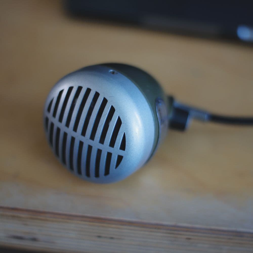 Shure Green Bullet Mic