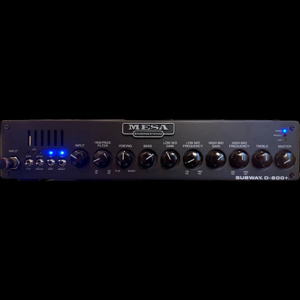 Mesa Subway D-800+ DI Mark Settings