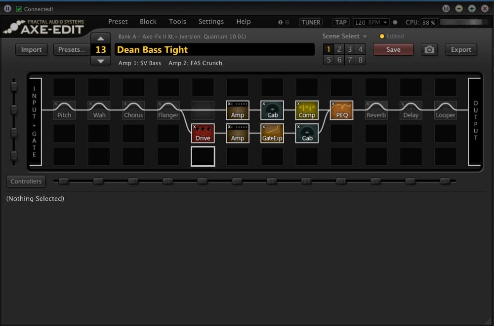 Axe-Fx II XL+ — FULL RIG — Dean Bass Tight