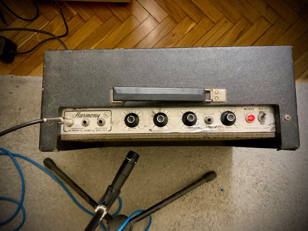 Harmony H410 (60's tube combo amp)