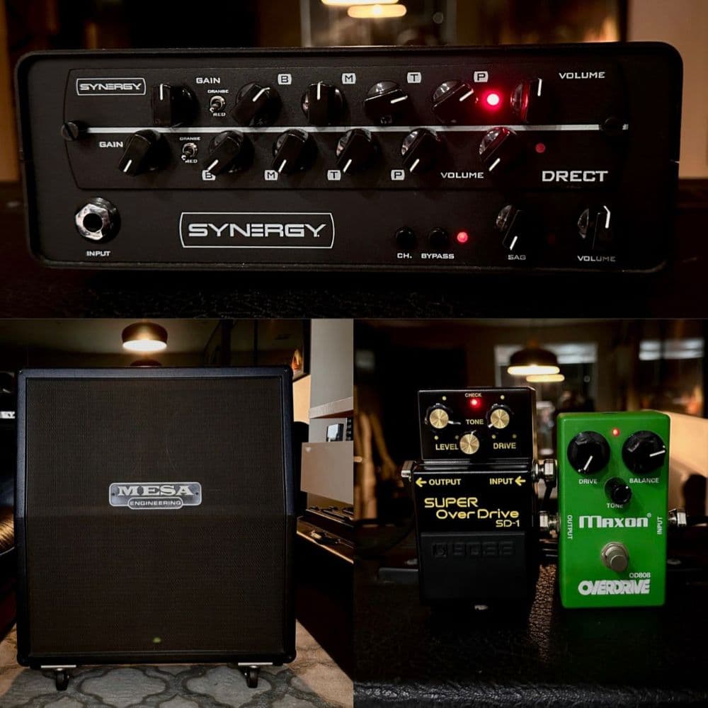 Synergy DRECT Mesa Oversized 4x12 Full Rig Metal — Pedal