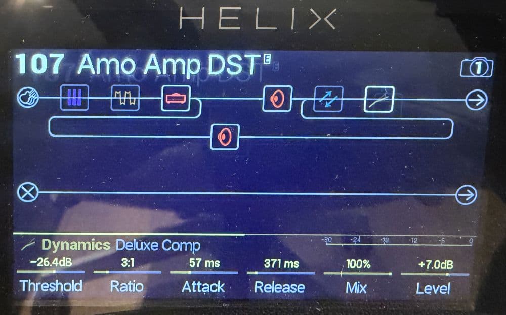 Helix 107 AMP DST NO COMP Ronny Aglietti