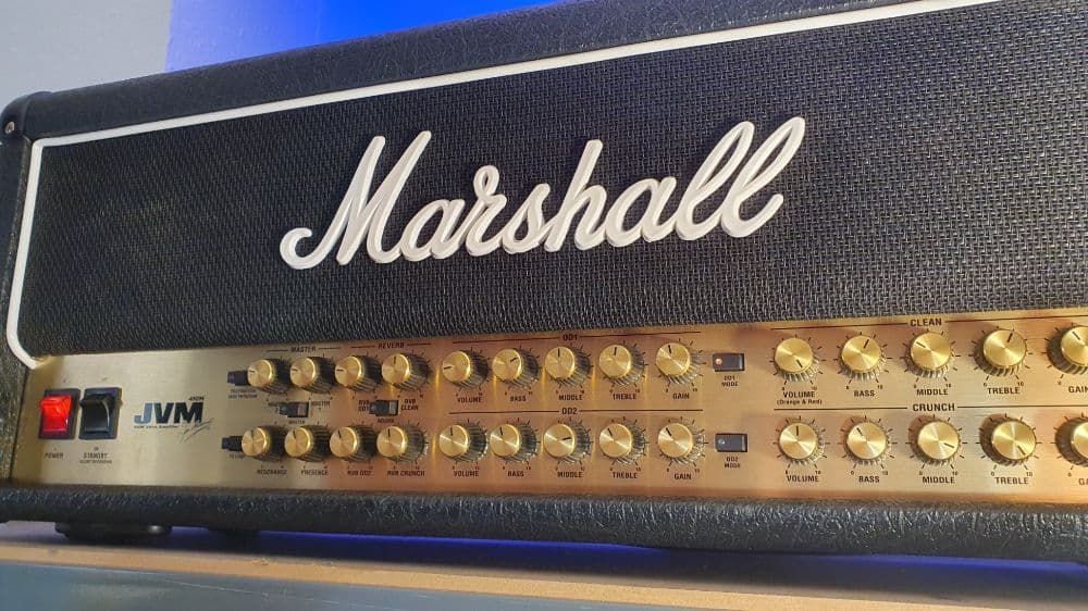 JVM410H OD1 Orange (Boosted by MXR M77)