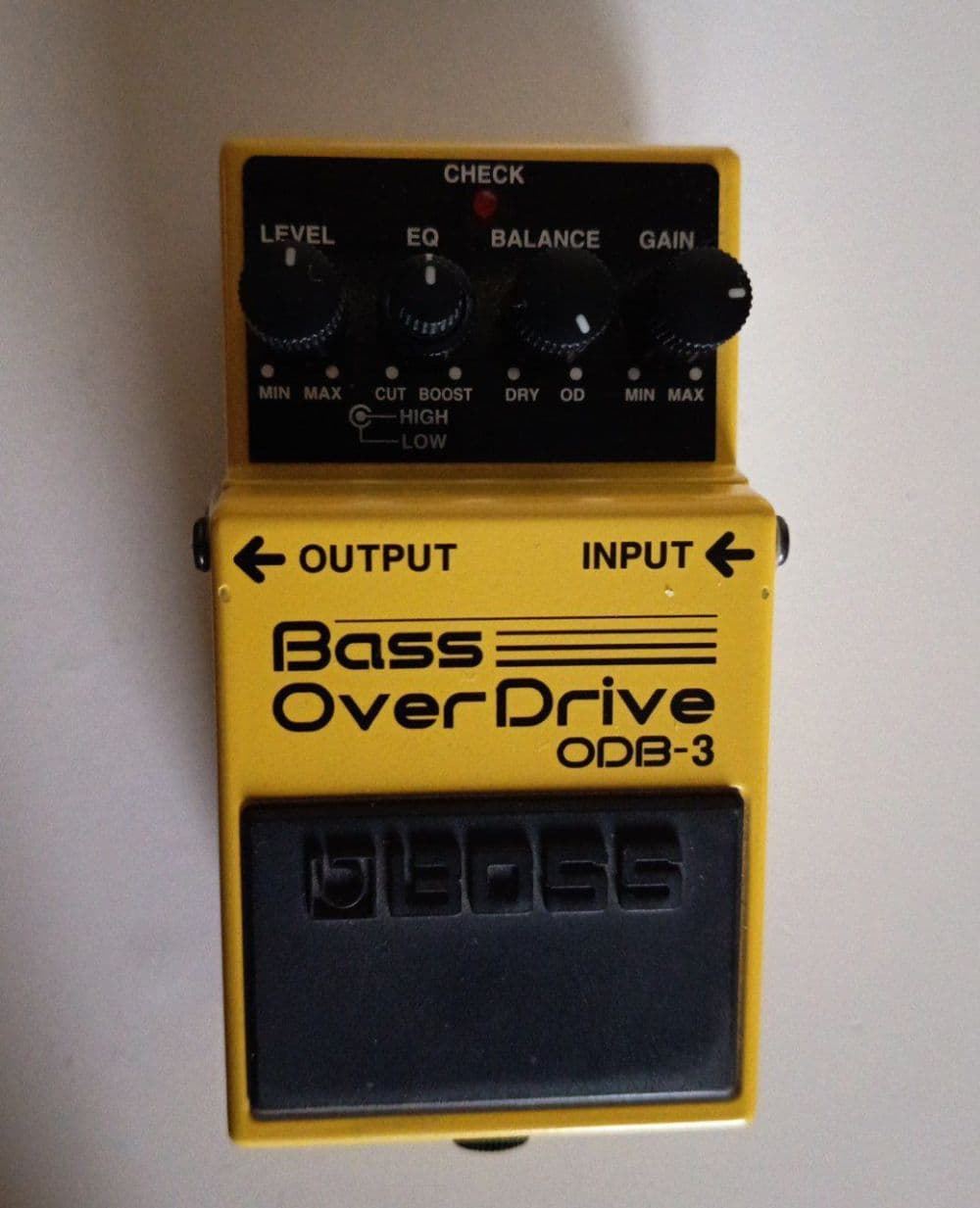 Boss ODB-3 Bass Overdrive (modded)