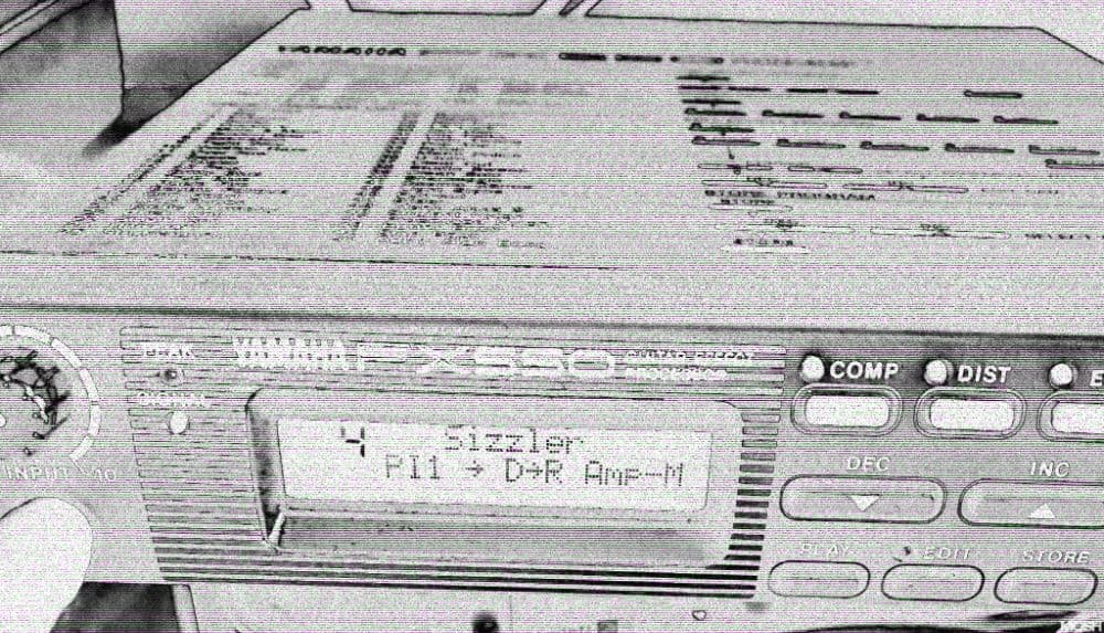Yamaha FX 550 Some Very Long Mod Delays IR