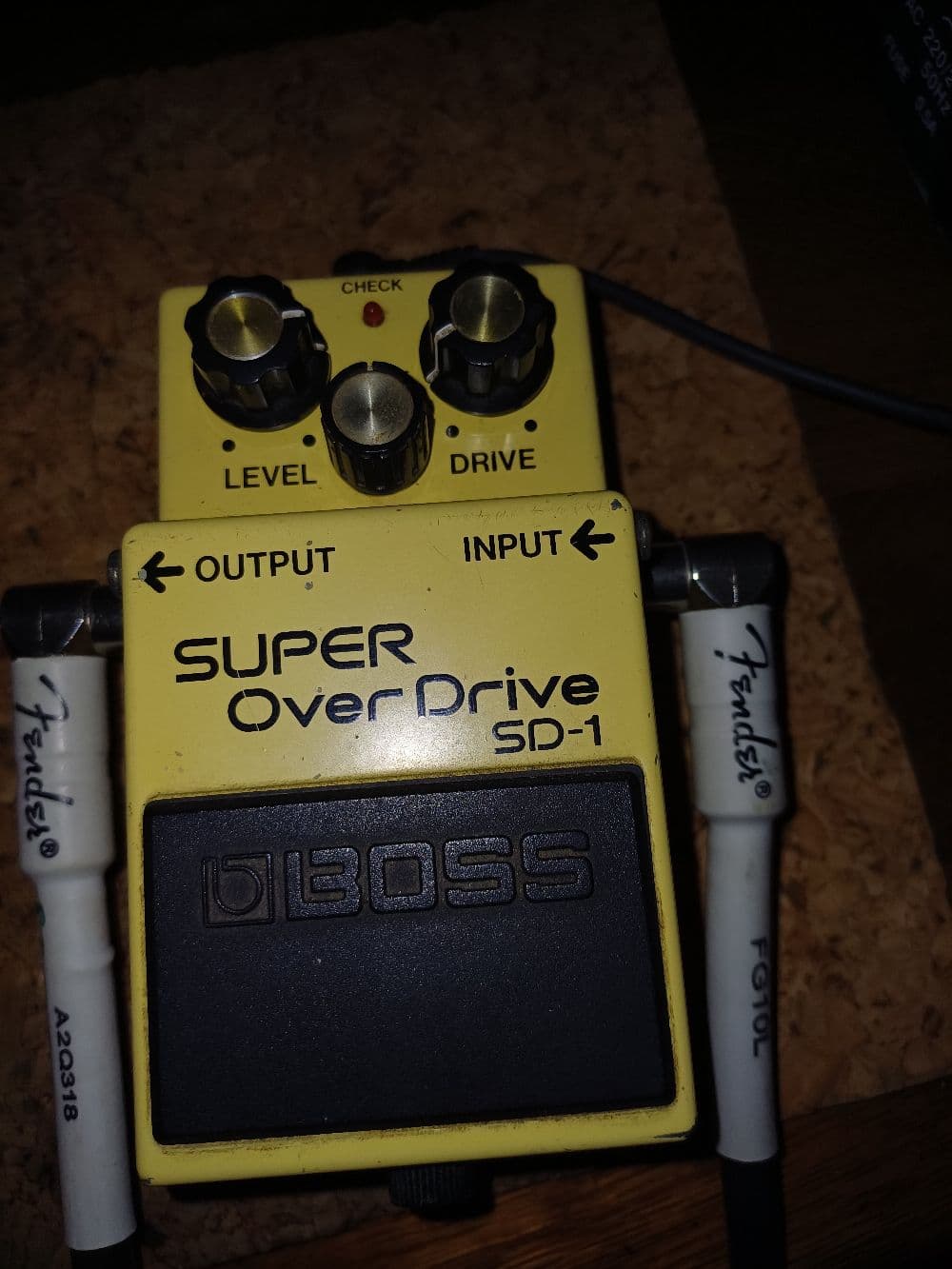 Boss Super OverDrive SD1 1990