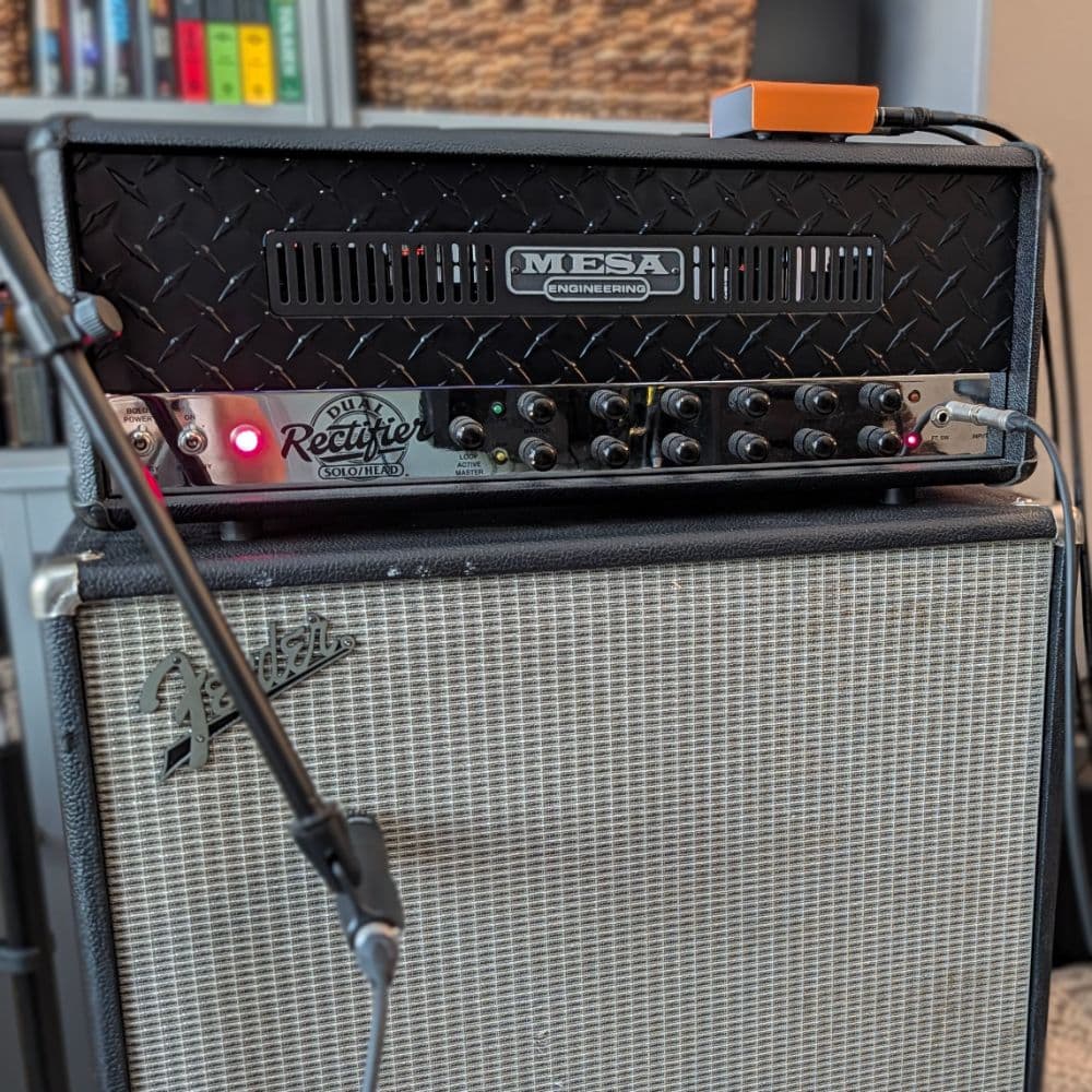 Mesa 90s Dual Rectifier RI - Red Modern FULL RIG