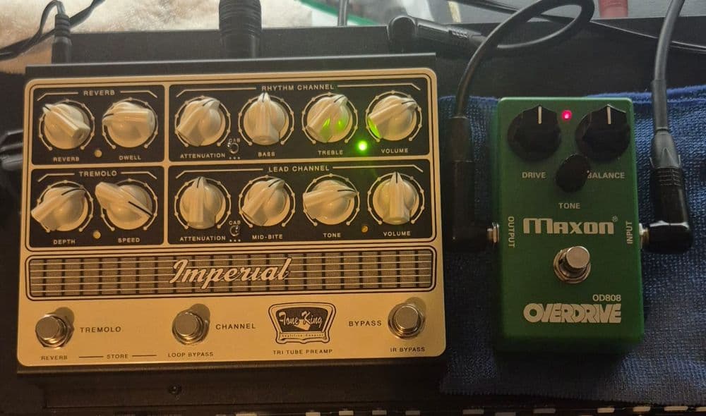 Tone King Preamp Ch1 Maxon OD