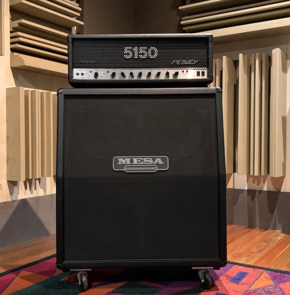 Peavey 5150 RHYTHM + Mesa V30 SM57 + AKG 414