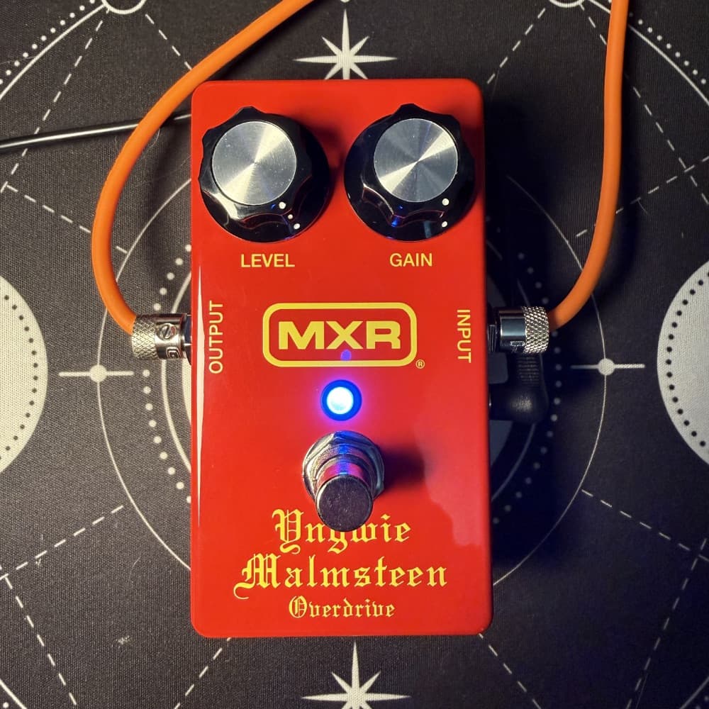 MXR Yngwie Malmsteen Overdrive Ferrari Red