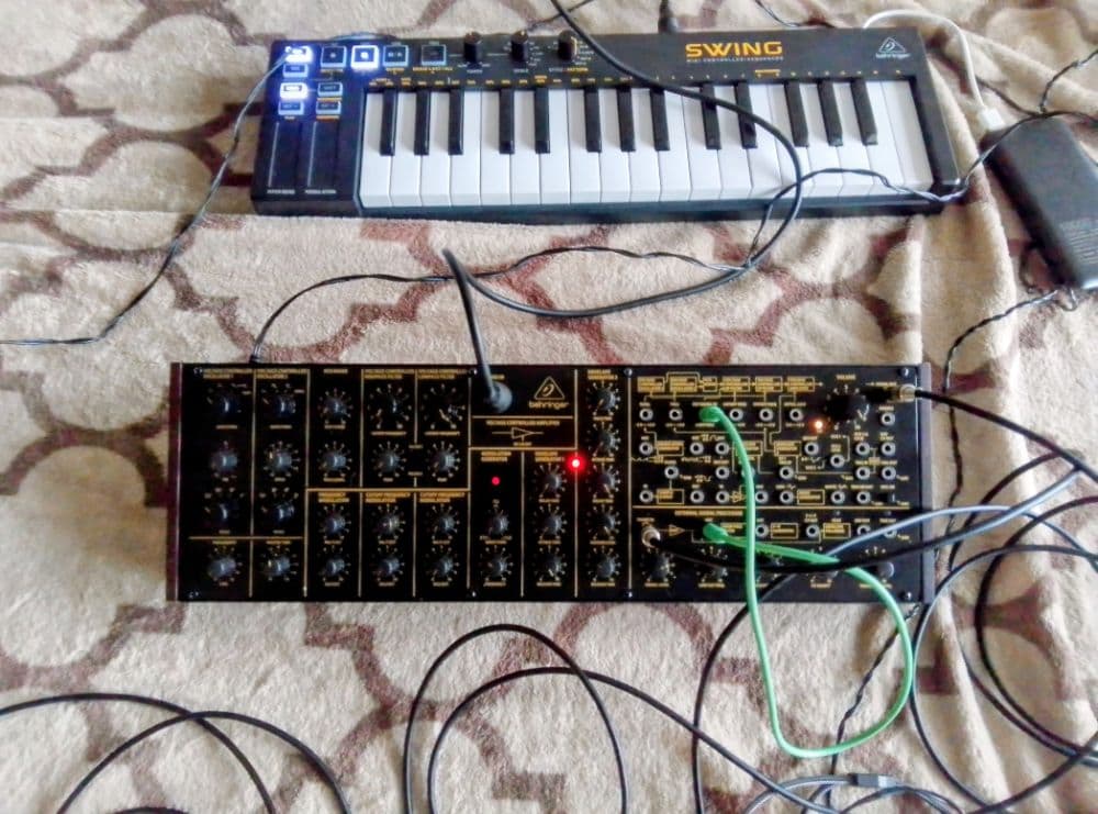 Behringer K2 Mk1 - mono analogue synthesizer (preamp only) - Legendary Korg MS20 clone - 2010s