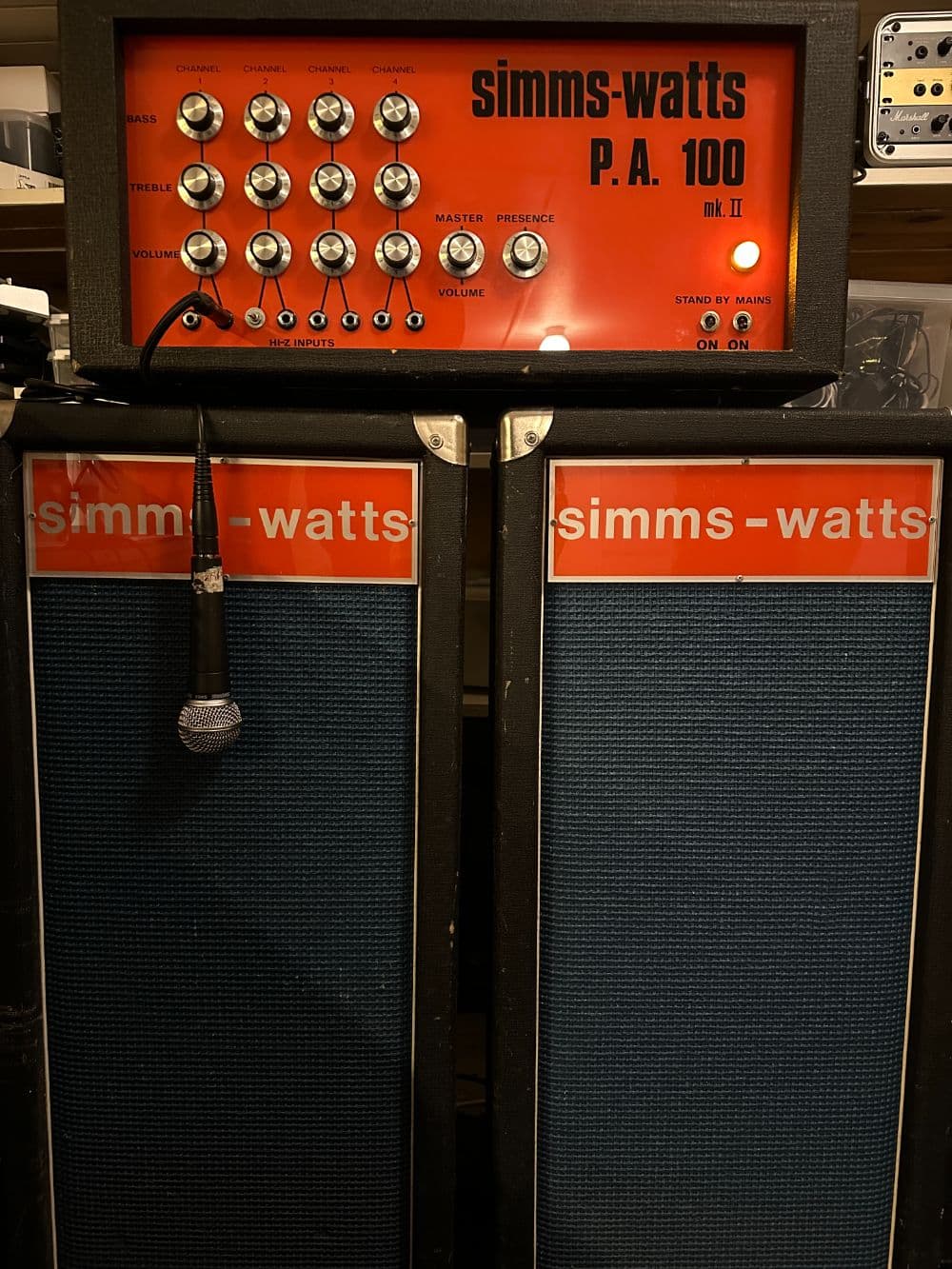 Simms-Watts PA 100 mkII 1970