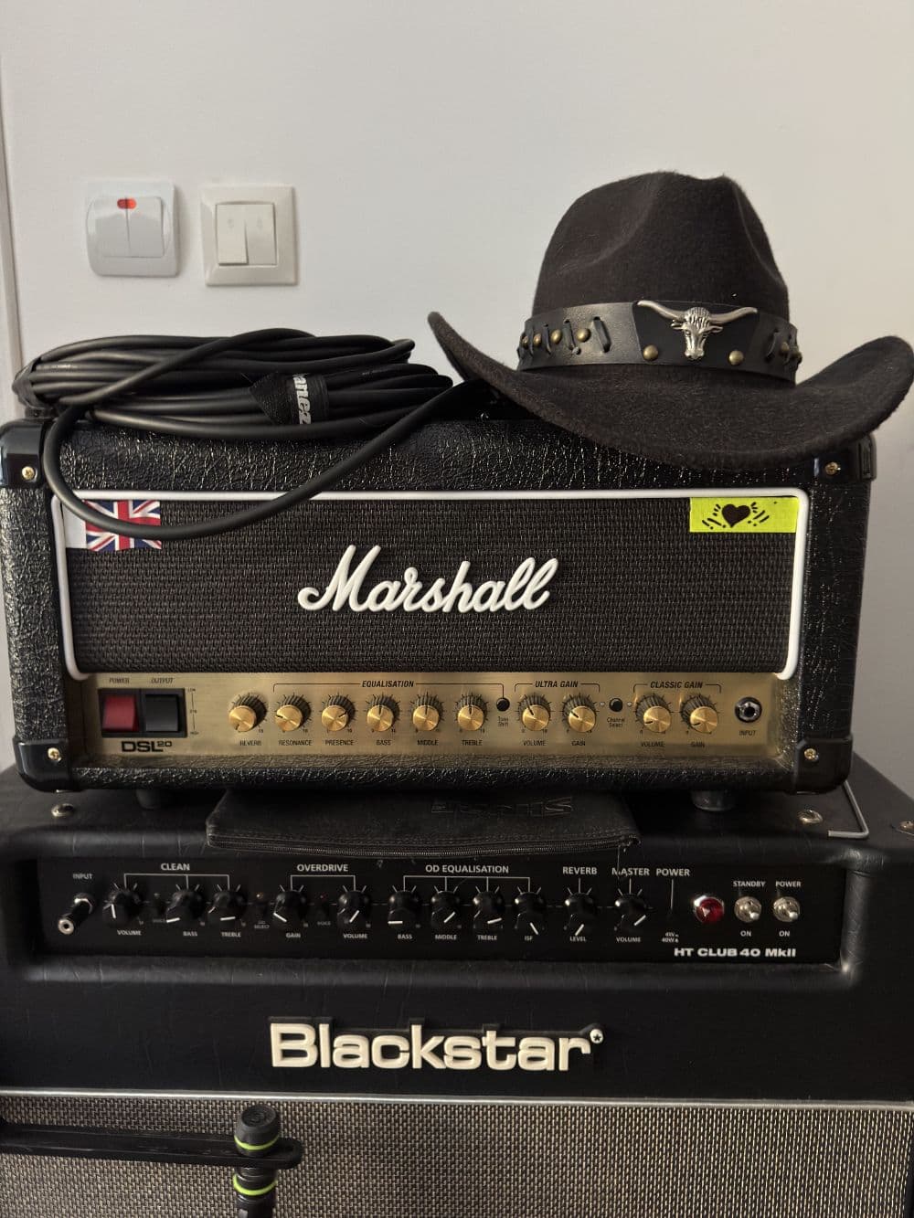 Marshall DSL20H + Boss SD1