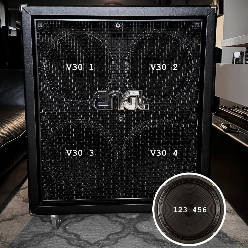 Engl XXL 4x12 V30 SM57 and SM58