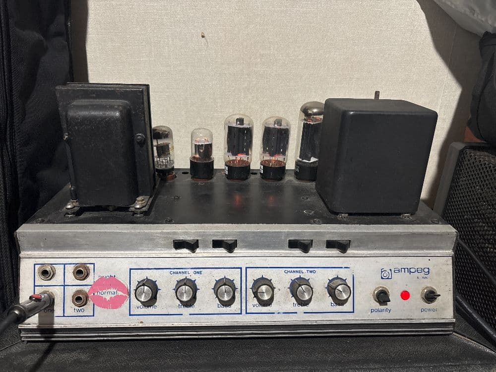 Ampeg B15N from the 60s Head Only