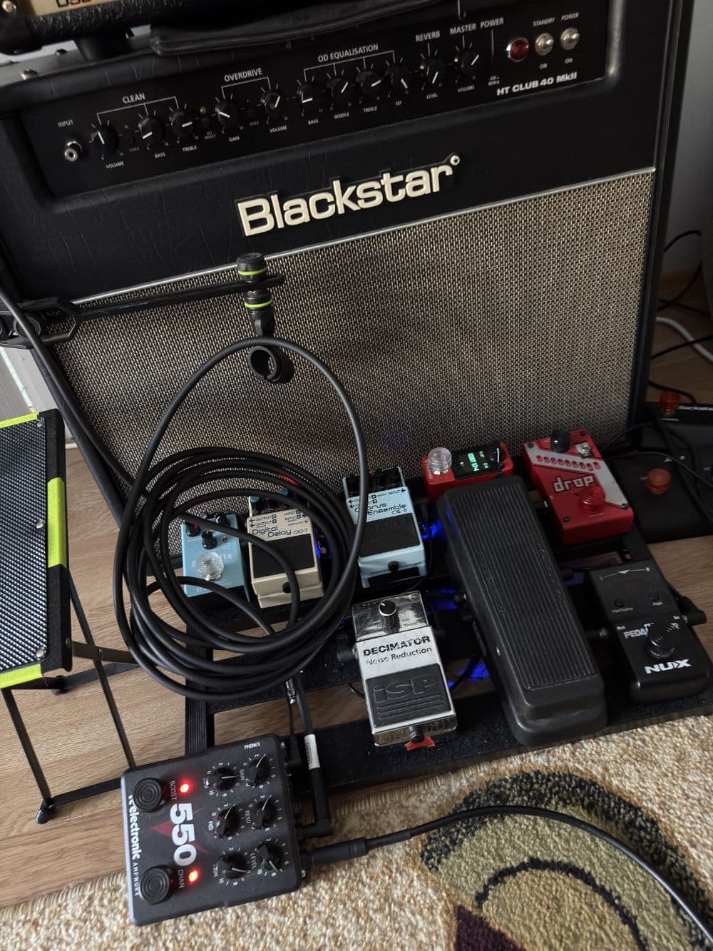 TC Electronic PV550 into Blackstar HT40 MK2 poweramp
