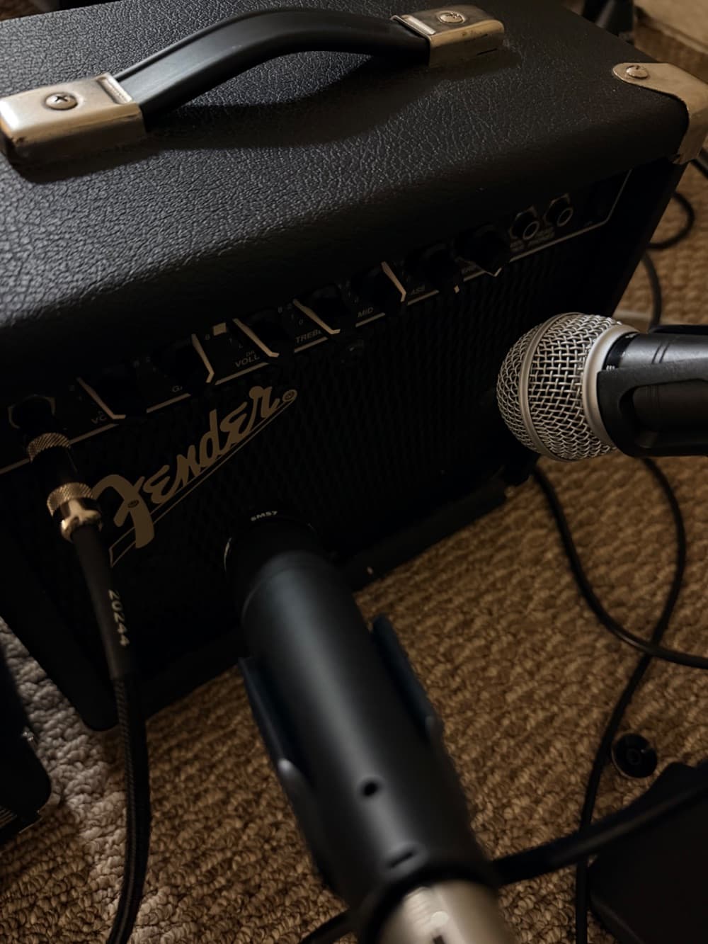 Fender Frontman Reverb - Very Crunchy + 4 Microphones