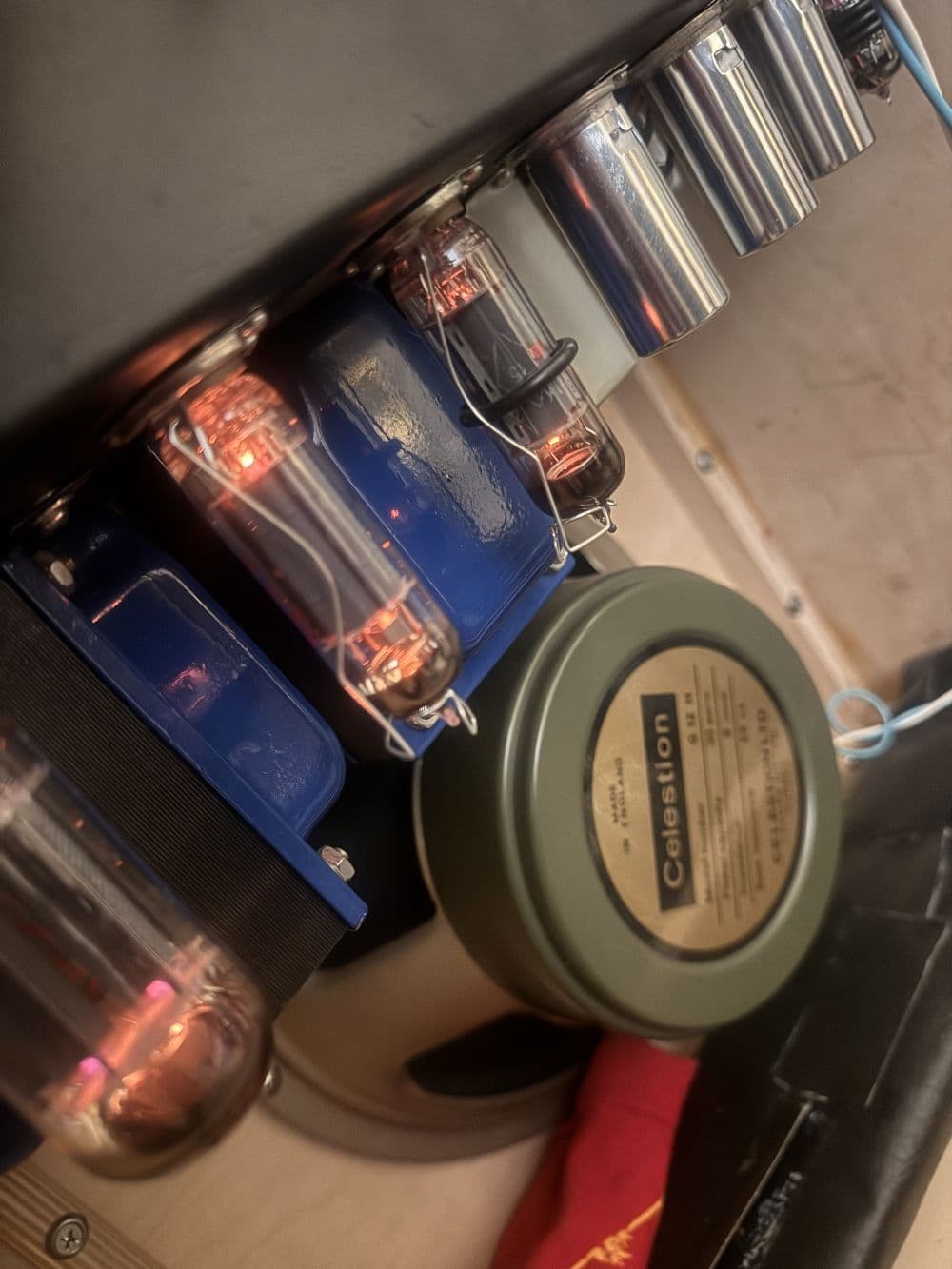 Ceriatone Creme Brulee EF86/ Matchless cheiftan,celestion G12H England