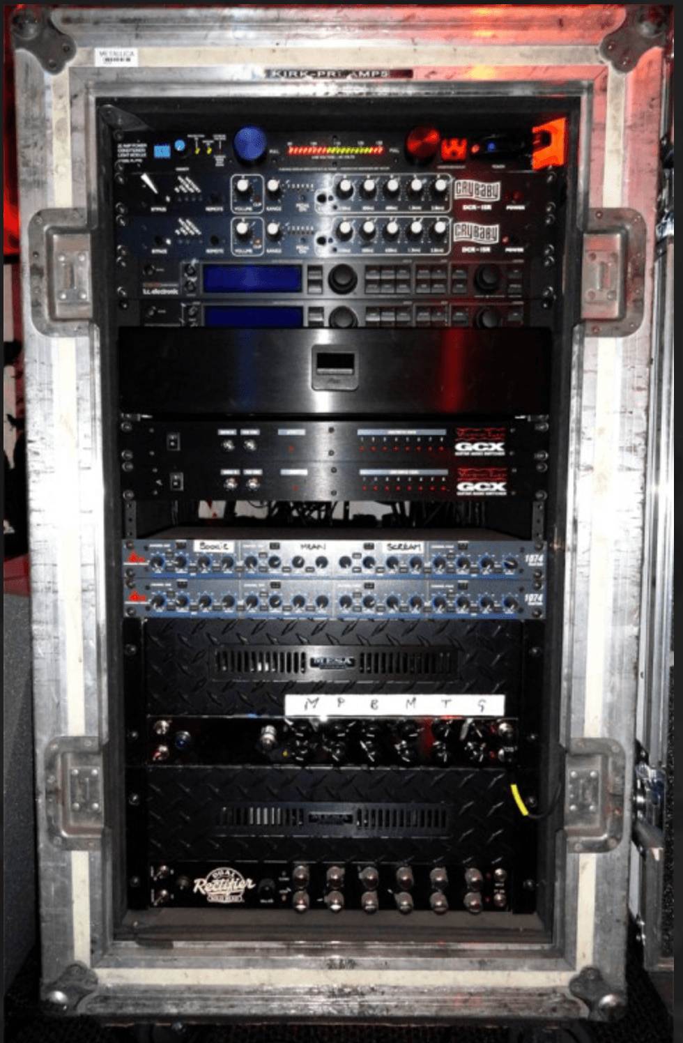 Kirk Hammett's Mesa Boogie Amplifier